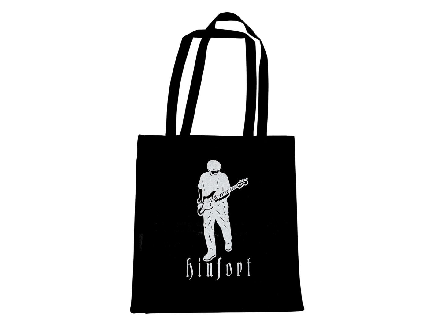 bass tote bag (handmade)